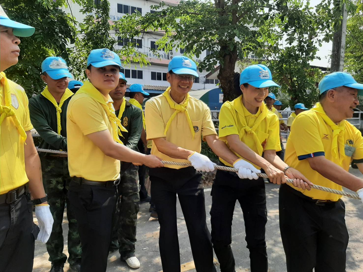 พช.ยโสธร  ร่วมกิจกรรมจิตอาสาพัฒนา เพื่อเฉลิมพระเกียรติพระบาทสมด็จพระเจ้าอยู่หัว เนื่องในโอกาสพระราชพิธีมหามงคลเฉลิมพระชนมพรรษา 6 รอบ 28 กรกฎาคม 2567