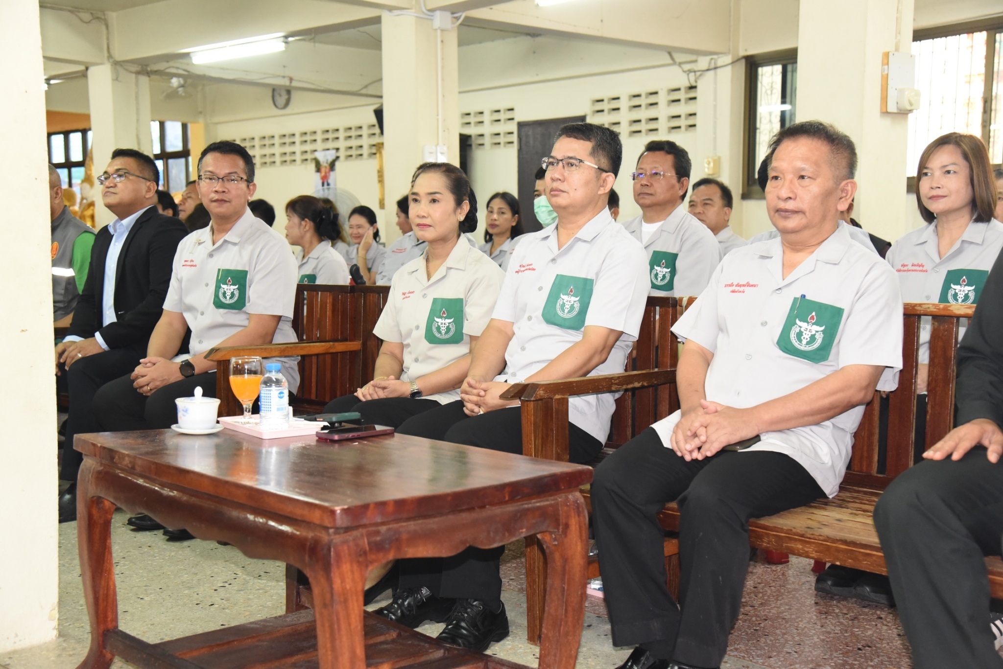 พช.ยโสธร ร่วมกิจกรรมหน่วยแพทย์อาสา สมเด็จพระศรีนครินทราบรมราชชนนี (พอ.สว.) และโครงการจังหวัดเคลื่อนที่ “เพิ่มรอยยิ้ม เติมความสุข ให้คนยโสธร” ครั้งที่ 7