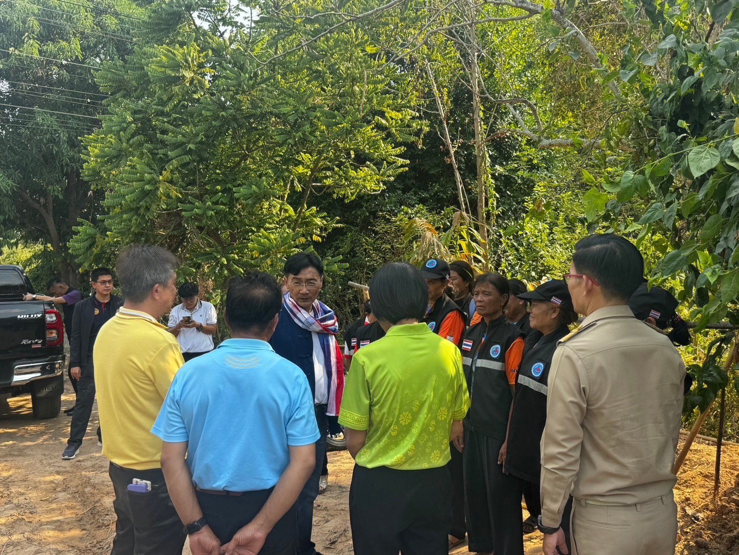 รองผู้ว่าราชการจังหวัดยโสธร ลงพื้นที่ติดตามการเนินงานศูนย์อำนวยการขจัดความยากจนและพัฒนาคนทุกช่วงวัยอย่างยั่งยืน ตามหลักปรัชญาของเศรษฐกิจพอเพียง (ศจพ.อ.) พื้นที่อำเภอมหาชนะชัย จังหวัดยโสธร