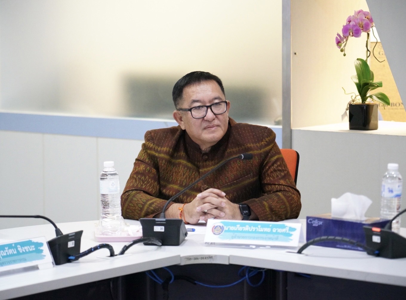 รองผู้ว่าราชการจังหวัดยโสธร ติดตามความก้าวหน้าในการขับเคลื่อนการดำเนินงานของสำนักงานพัฒนา ชุมชนจังหวัดยโสธร