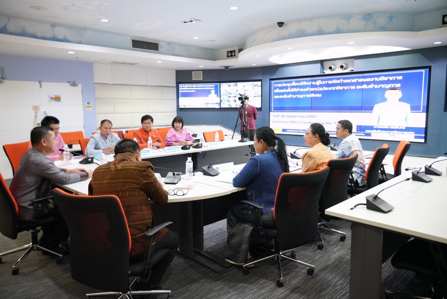 รองผู้ว่าราชการจังหวัดยโสธร ติดตามความก้าวหน้าในการขับเคลื่อนการดำเนินงานของสำนักงานพัฒนา ชุมชนจังหวัดยโสธร