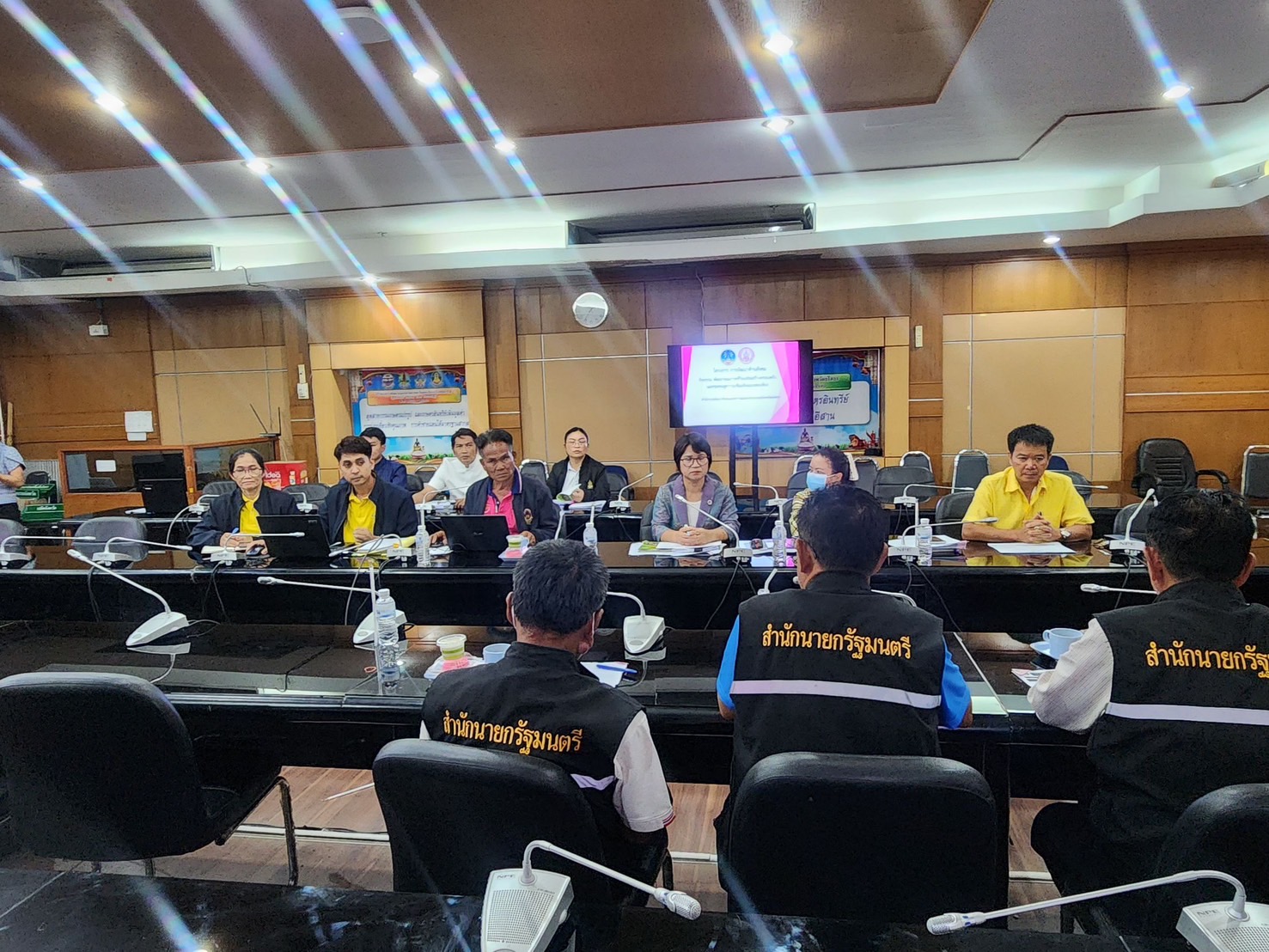 พช.ยโสธร ร่วมประชุมโครงการพัฒนาผลิตภัณฑ์จากภูมิปัญญาท้องถิ่นให้เป็นเอกลักษณ์และได้มาตรฐาน