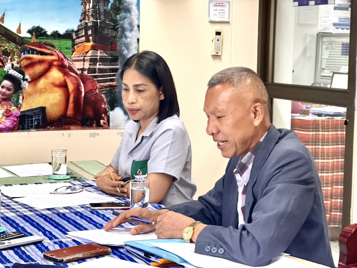 พช.ยโสธร ร่วมประชุมคณะกรรมการสหกรณ์ออมทรัพย์พัฒนาชุมชนยโสธร