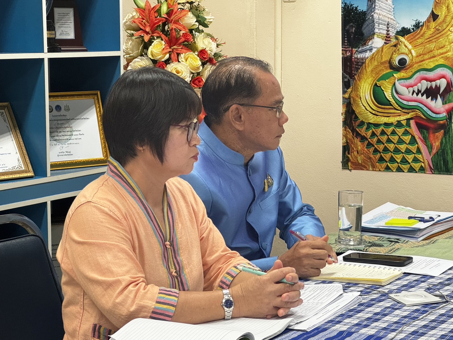 รองผู้ว่าราชการจังหวัดยโสธร ติดตามความก้าวหน้าในการขับเคลื่อนการดำเนินงานของสำนักงานพัฒนา ชุมชนจังหวัดยโสธร