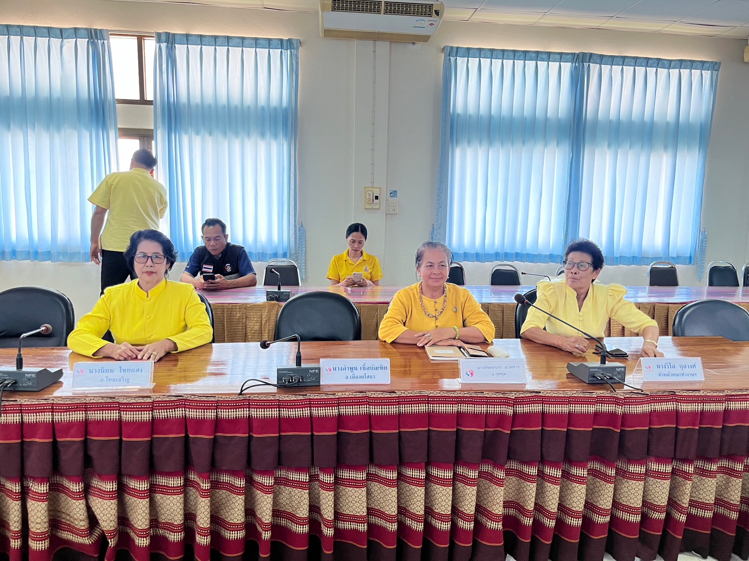 พช. ยโสธร รับการพิจารณาคัดเลือกคนกองทุนพัฒนาบทบาทสตรีดีเด่น ระดับเขตตรวจราชการ ประจำปี 2567