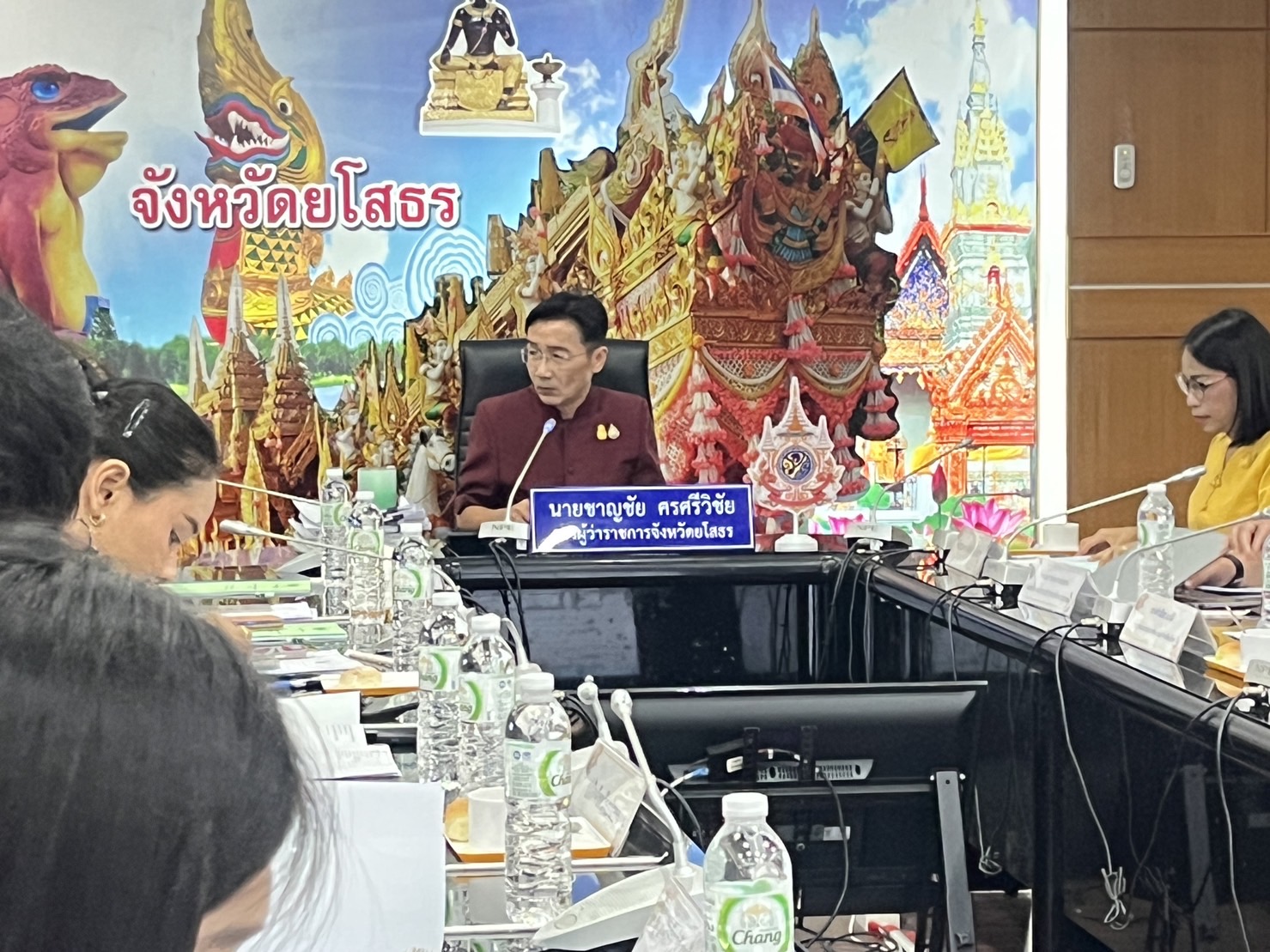 พช.ยโสธร ประชุมคณะอนุกรรมการบริหารกองทุนพัฒนาบทบาทสตรีระดับจังหวัด จังหวัดยโสธร ครั้งที่ 5/2567 ประจำเดือนมิถุนายน 2567