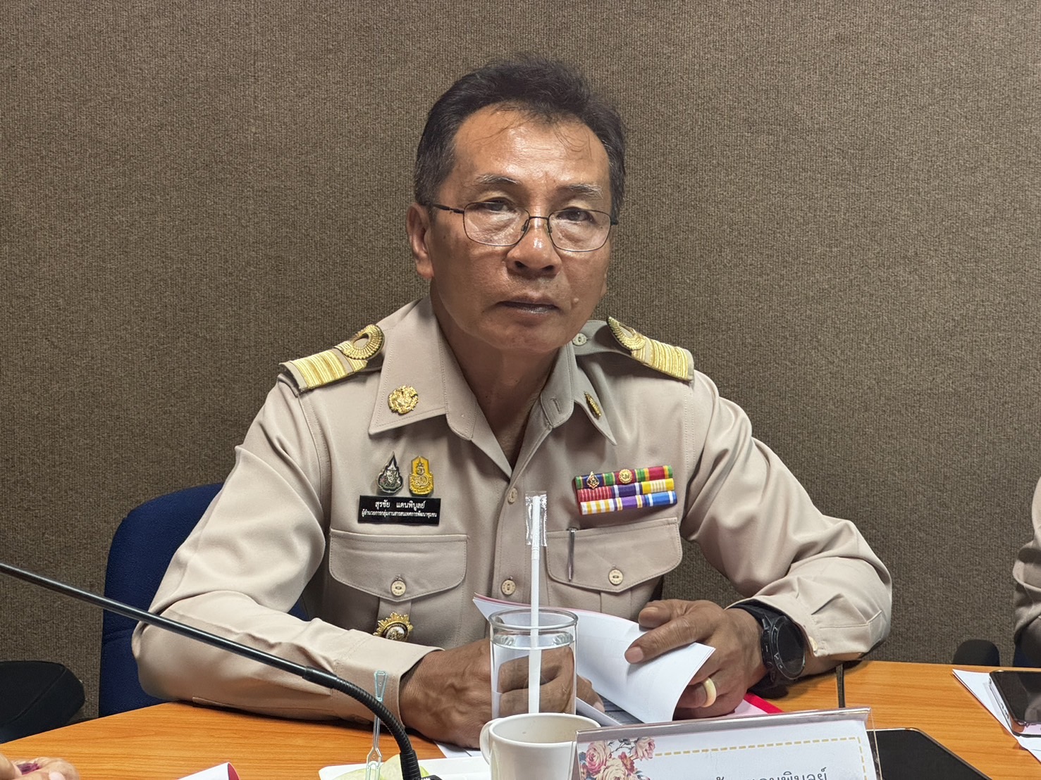 พช.ยโสธรประชุมผู้บริหารและเจ้าหน้าที่พัฒนาชุมชนสังกัดสำนักงานพัฒนา ชุมชน จังหวัดยโสธร ครั้งที่ 5/ 2567