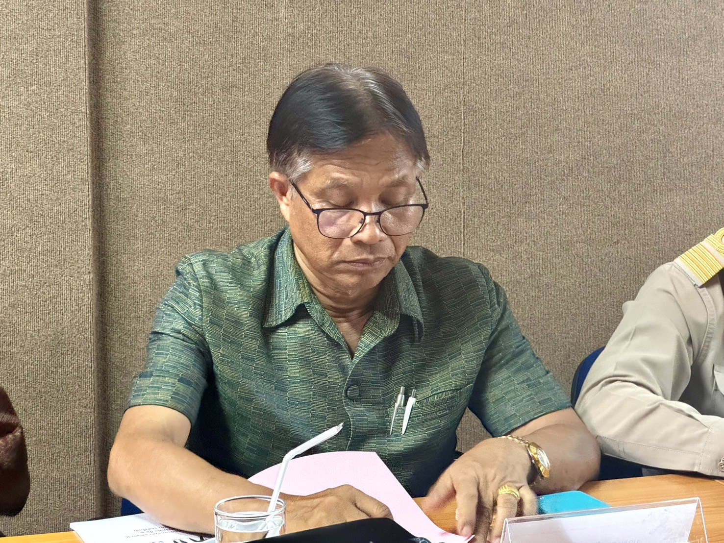 พช.ยโสธรประชุมผู้บริหารและเจ้าหน้าที่พัฒนาชุมชนสังกัดสำนักงานพัฒนา ชุมชน จังหวัดยโสธร ครั้งที่ 5/ 2567