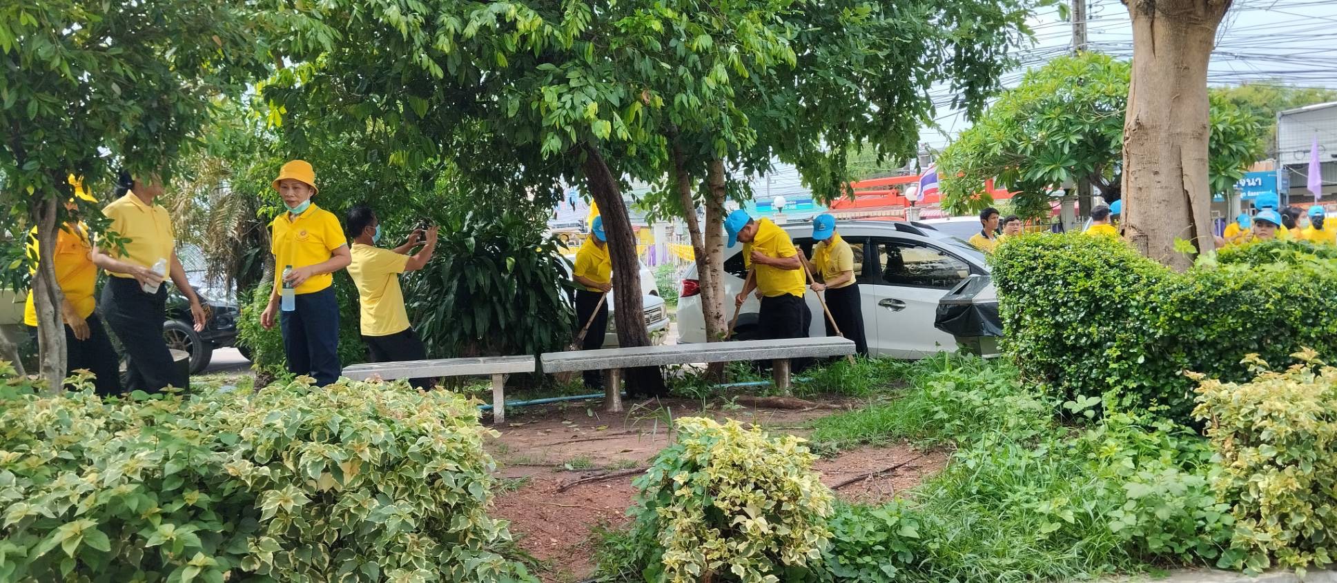 พช.ยโสธร ร่วมกิจกรรมจิตอาสาพัฒนาเนื่องในวันคล้ายวันสวรรคต พระบาทสมเด็จพระปรเมนทร มหาอานันทมหิดล พระอัฐมรามาธิบดินทร (วันอานันทมหิดล) 9 มิถุนายน 2567