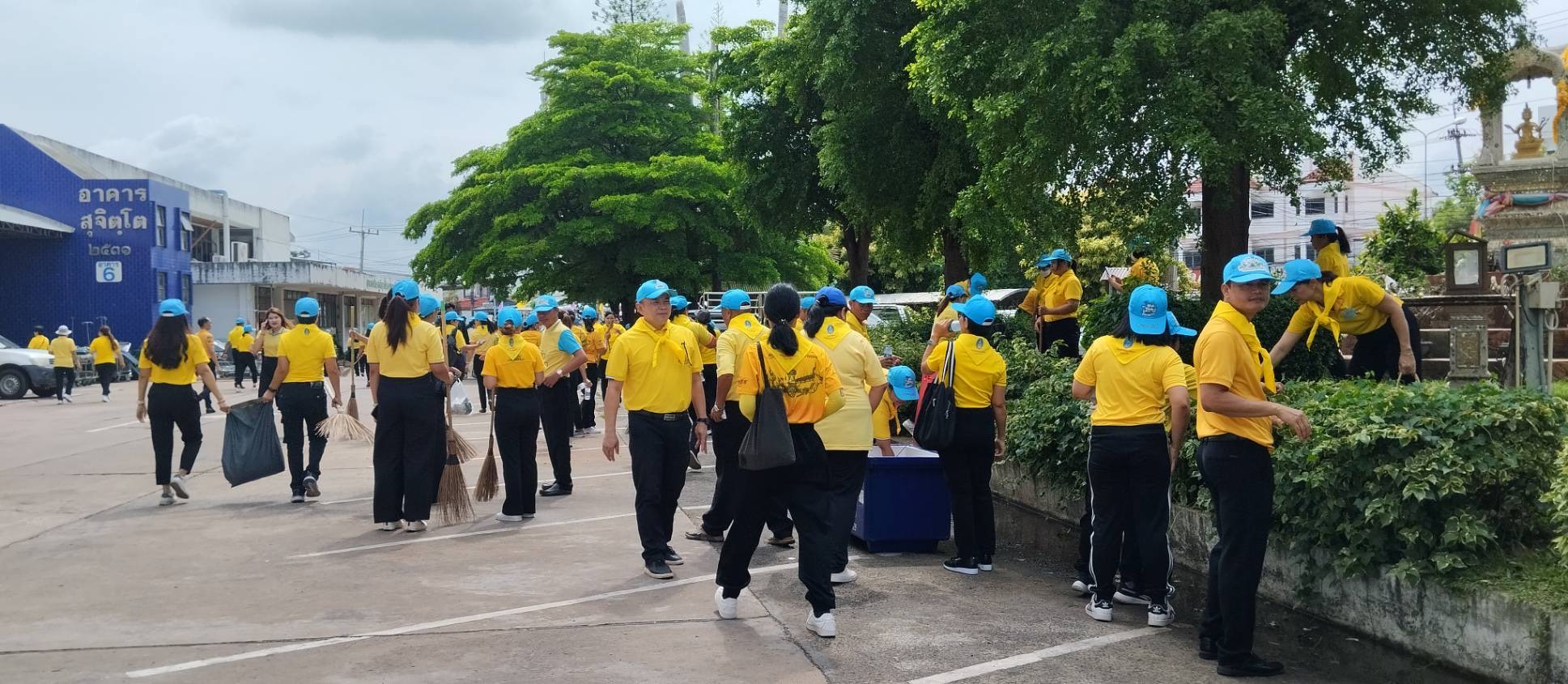 พช.ยโสธร ร่วมกิจกรรมจิตอาสาพัฒนาเนื่องในวันคล้ายวันสวรรคต พระบาทสมเด็จพระปรเมนทร มหาอานันทมหิดล พระอัฐมรามาธิบดินทร (วันอานันทมหิดล) 9 มิถุนายน 2567