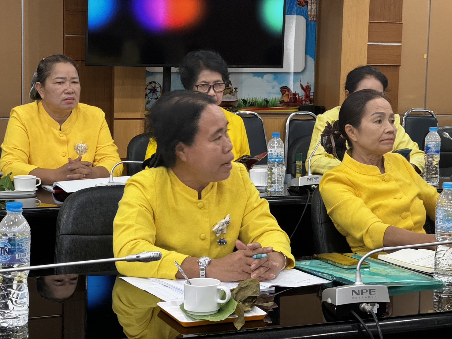 พช.ยโสธรดำเนินโครงการประชุมเชิงปฏิบัติการเสริมสร้างศักยภาพองค์กร สตรี เพื่อขับเคลื่อนการขจัดความยากจน จังหวัดยโสธร