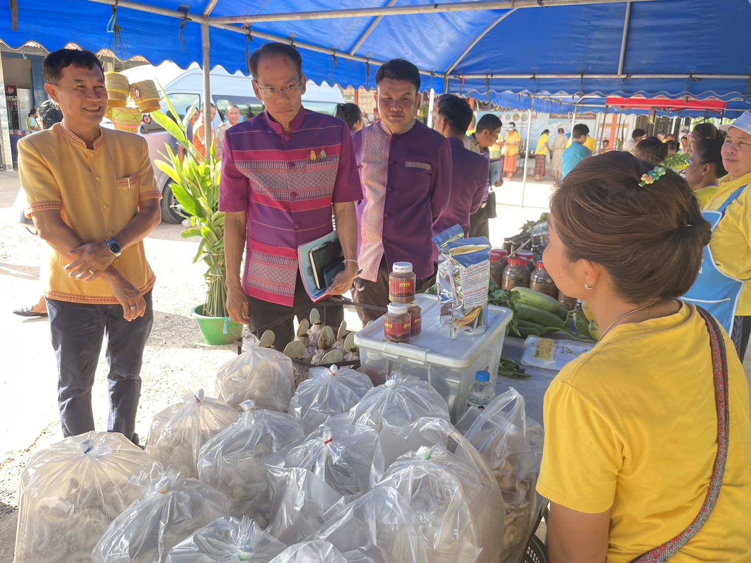 พช.ยโสธร เดินหน้าคัดสรรกิจกรรมพัฒนาชุมชนดีเด่น ประจำปี 2567 ในพื้นที่อำเภอทรายมูล และอำเภอป่าติ้ว จังหวัดยโสธร