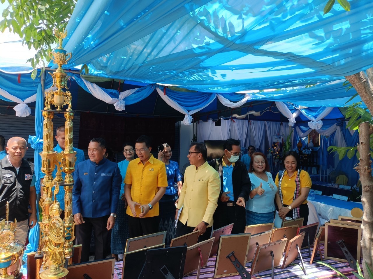 พช.ยโสธรดำเนินกิจกรรม พัฒนายกระดับหมู่บ้านกองทุนแม่ของแผ่นดินสู่การเป็นต้นแบบด้านการ ป้องกันและแก้ไขปัญหายาเสพติดกิจกรรมการประกวดหมู่บ้านกองทุนแม่ ของแผ่นดินดีเด่นระดับจังหวัด ประจำปีงบประมาณ พ.ศ. 2567