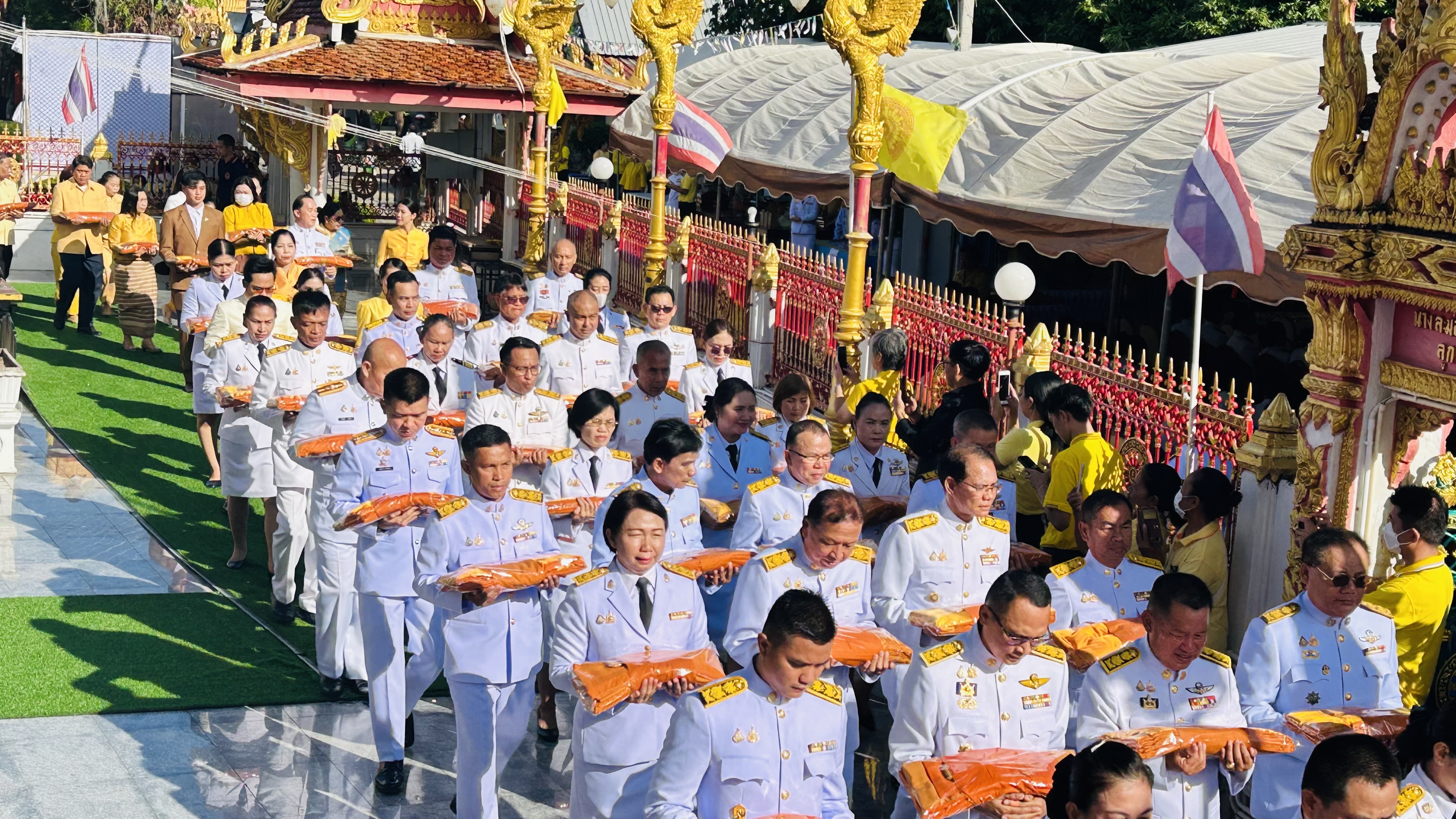 พช.โยสธร ร่วมโครงการบรรพชาอุปสมบทเฉลิมพระเกียรติพระบาทสมเด็จพระเจ้าอยู่หัว เนื่องในโอกาสมหามงคลเฉลิมพระชนมพรรษา 6 รอบ 28 กรกฎาคม 2567