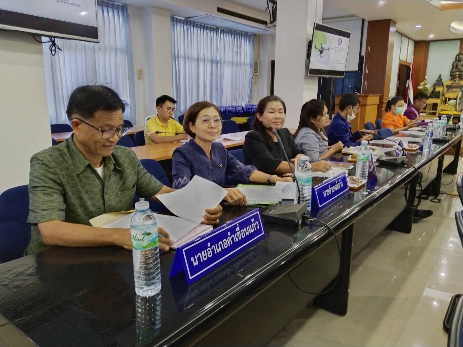 ยโสธร ประชุมดำเนินโครงการพัฒนากลไกขับเคลื่อนการพัฒนาเศรษฐกิจฐานรากระดับจังหวัด