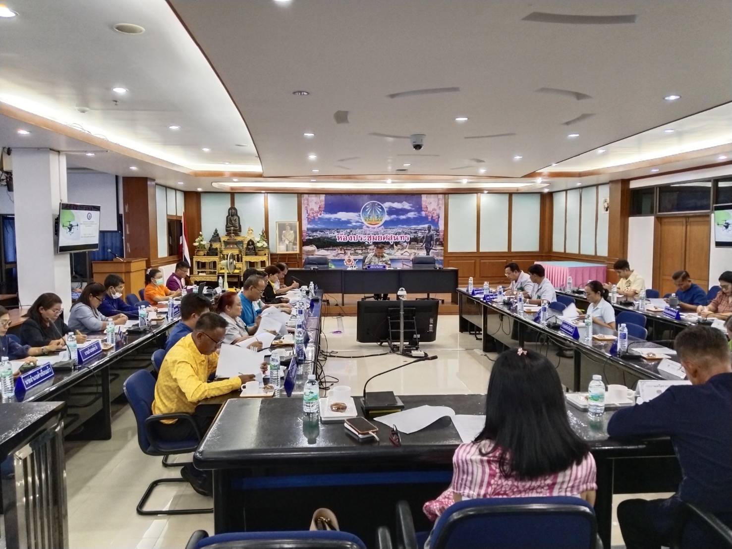 ยโสธร ประชุมดำเนินโครงการพัฒนากลไกขับเคลื่อนการพัฒนาเศรษฐกิจฐานรากระดับจังหวัด