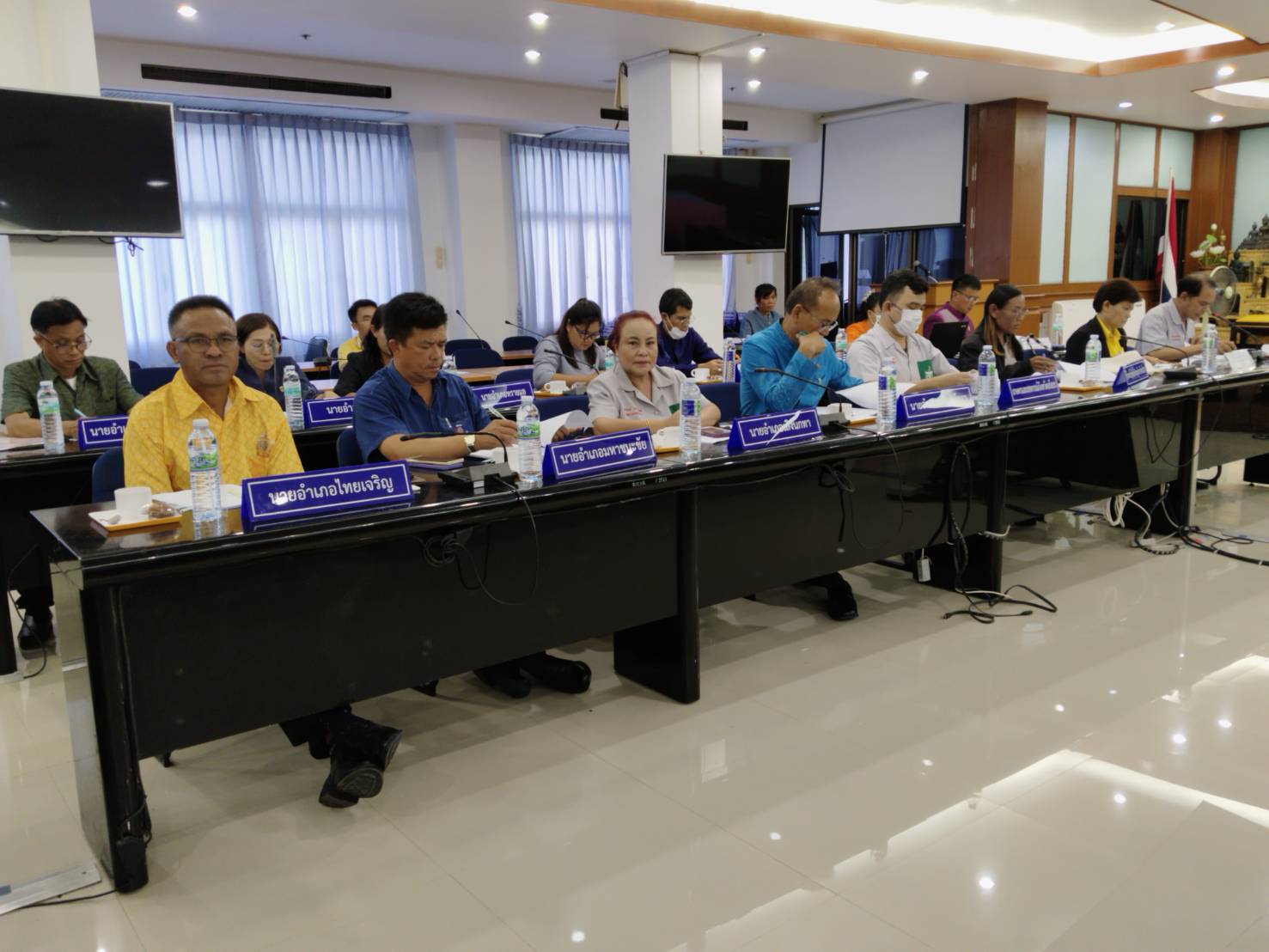 ยโสธร ประชุมดำเนินโครงการพัฒนากลไกขับเคลื่อนการพัฒนาเศรษฐกิจฐานรากระดับจังหวัด