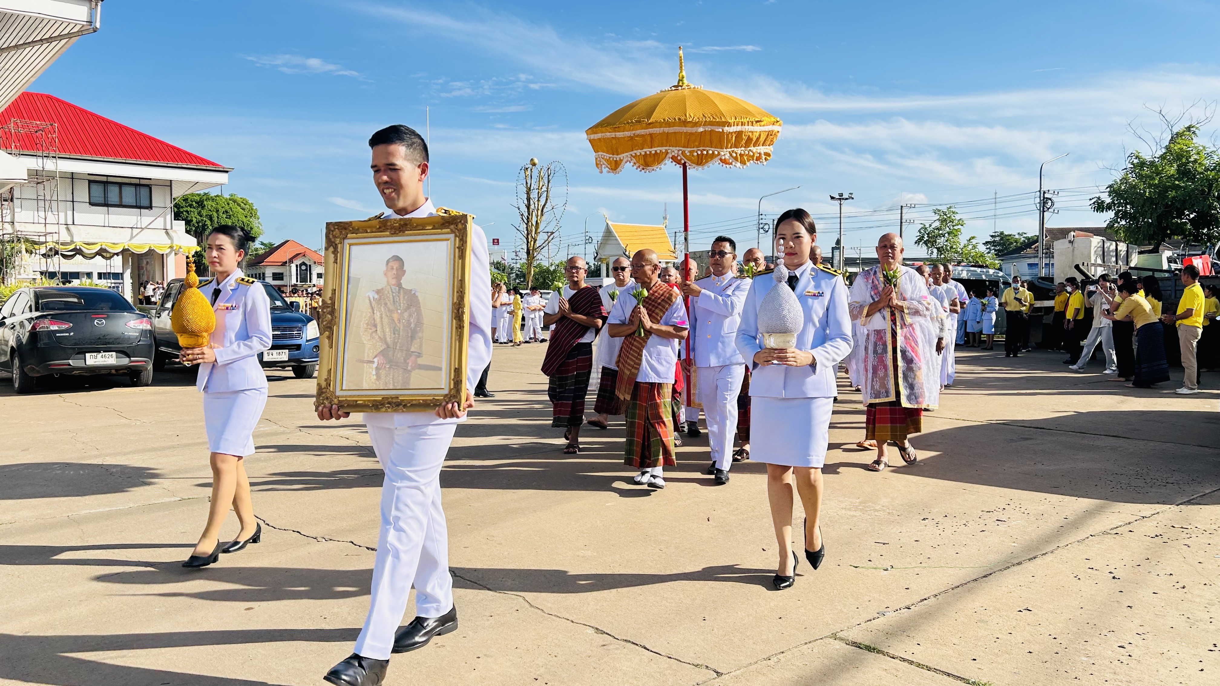 พช.โยสธร ร่วมโครงการบรรพชาอุปสมบทเฉลิมพระเกียรติพระบาทสมเด็จพระเจ้าอยู่หัว เนื่องในโอกาสมหามงคลเฉลิมพระชนมพรรษา 6 รอบ 28 กรกฎาคม 2567