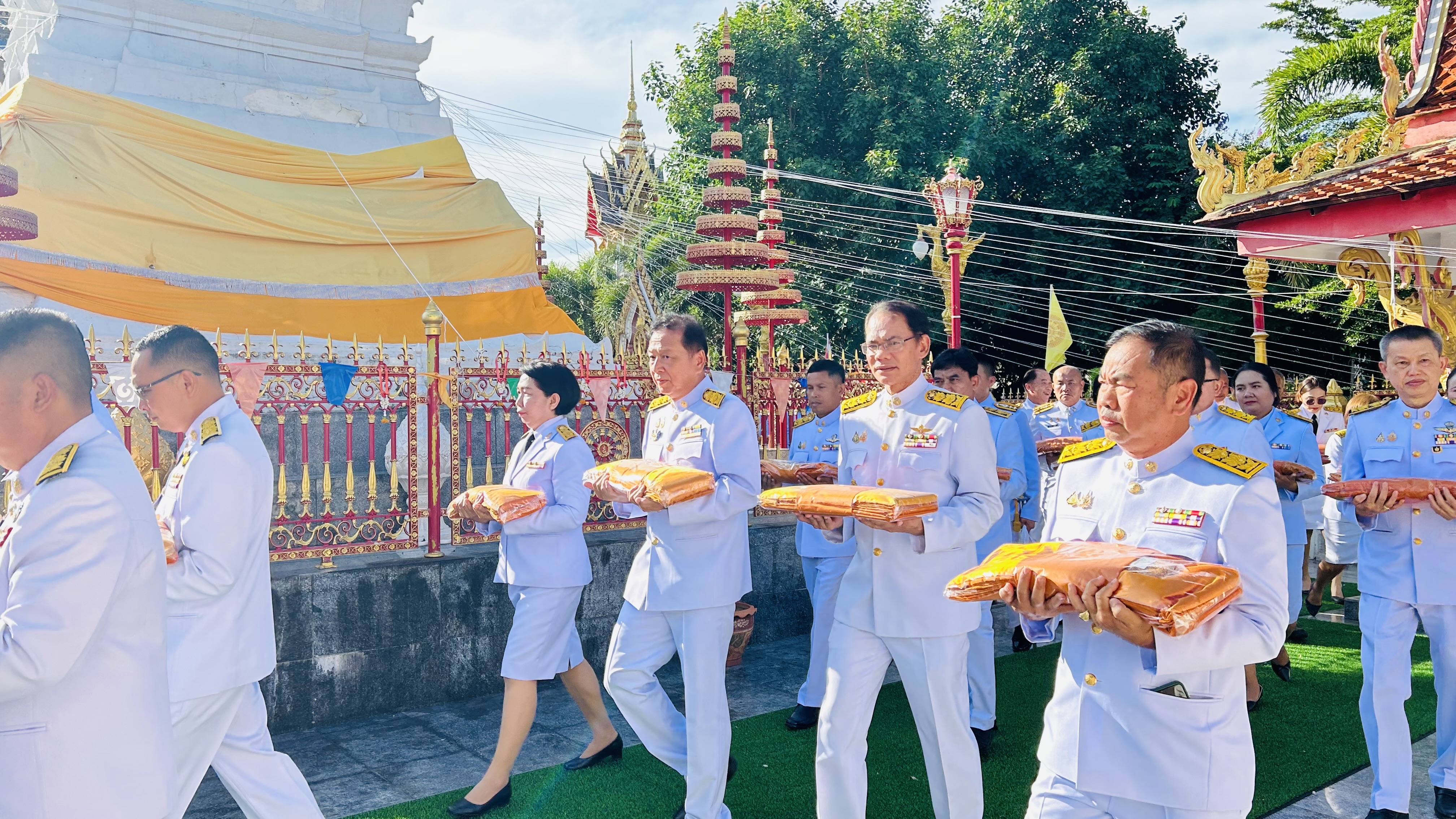 พช.โยสธร ร่วมโครงการบรรพชาอุปสมบทเฉลิมพระเกียรติพระบาทสมเด็จพระเจ้าอยู่หัว เนื่องในโอกาสมหามงคลเฉลิมพระชนมพรรษา 6 รอบ 28 กรกฎาคม 2567