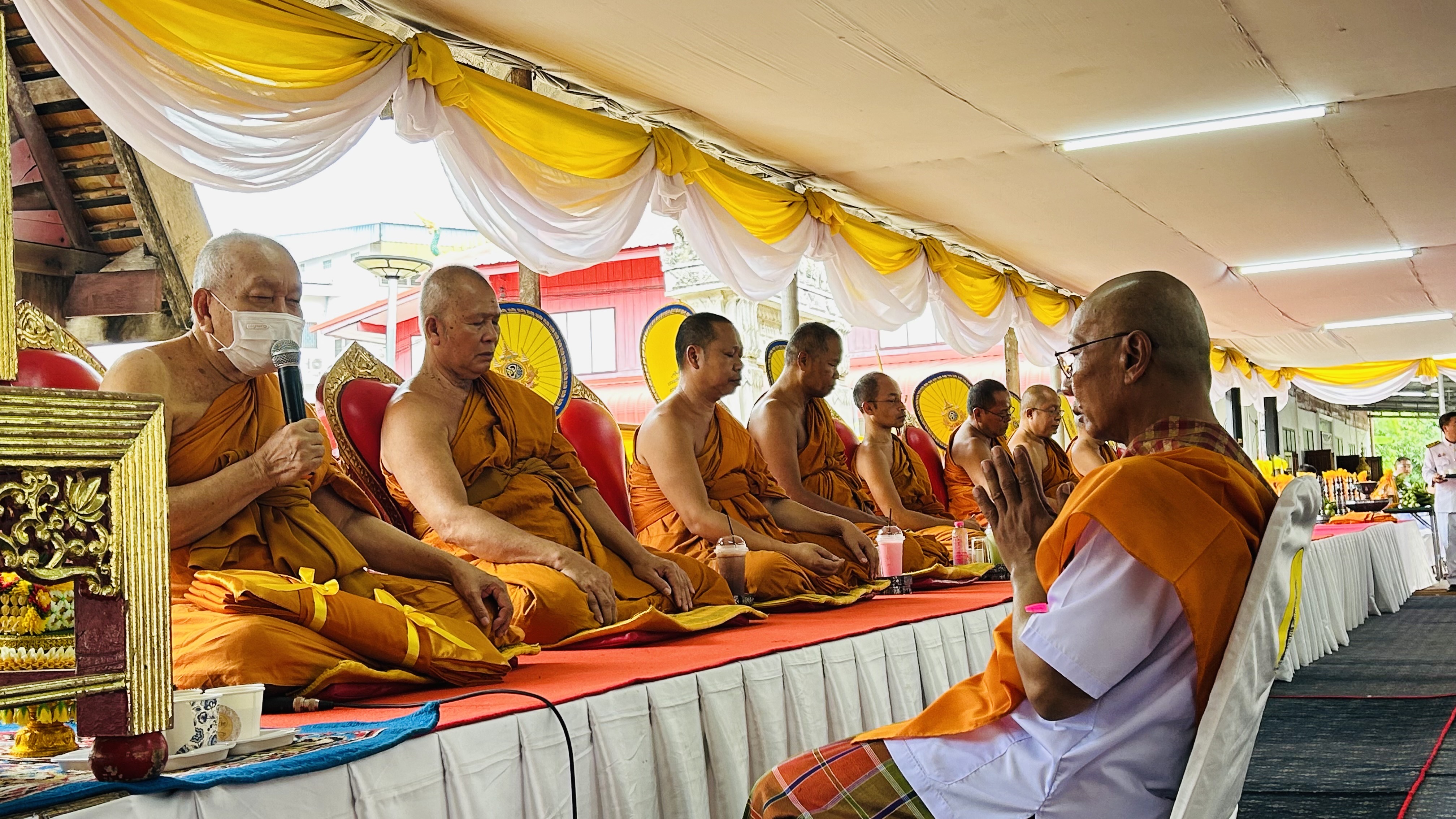 พช.โยสธร ร่วมโครงการบรรพชาอุปสมบทเฉลิมพระเกียรติพระบาทสมเด็จพระเจ้าอยู่หัว เนื่องในโอกาสมหามงคลเฉลิมพระชนมพรรษา 6 รอบ 28 กรกฎาคม 2567