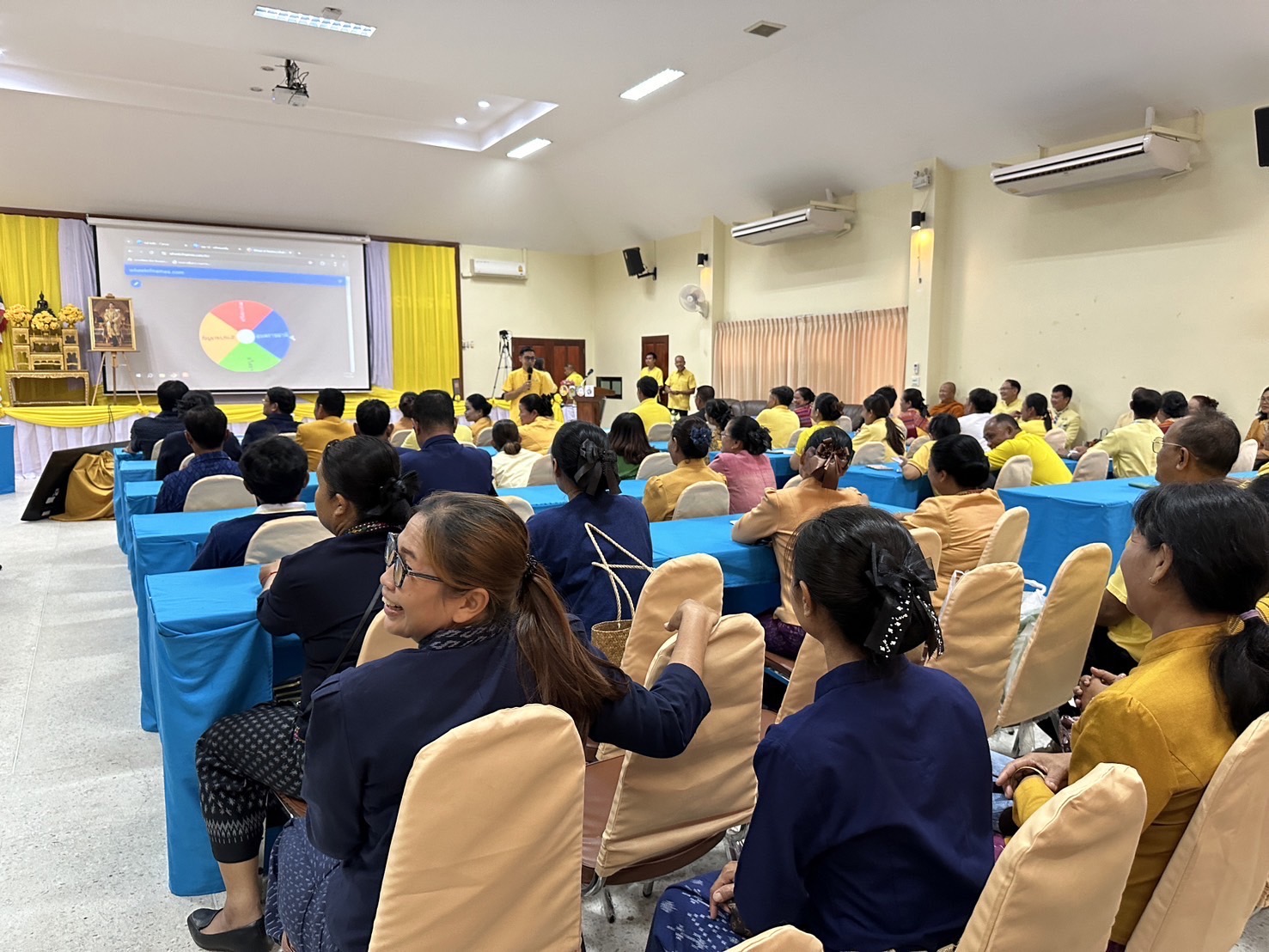 พช.ยโสธร เข้าประกวดโครงการจัดมหกรรมแสดงผลความสำเร็จของผู้นำการเปลี่ยนแปลง