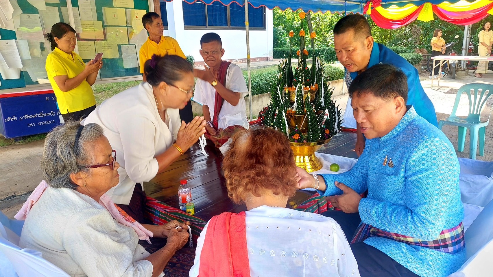 “ผู้ตรวจกรมการพัฒนาชุมชน (นายคมกริช ชินชนะ) ลงพื้นที่ตรวจประเมินการจัดตั้งศูนย์สารสนเทศตำบลต้นแบบเพื่อพัฒนาคุณภาพชีวิตตำบลบึงแก อำเภอมหาชนะชัย จังหวัดยโสธร”