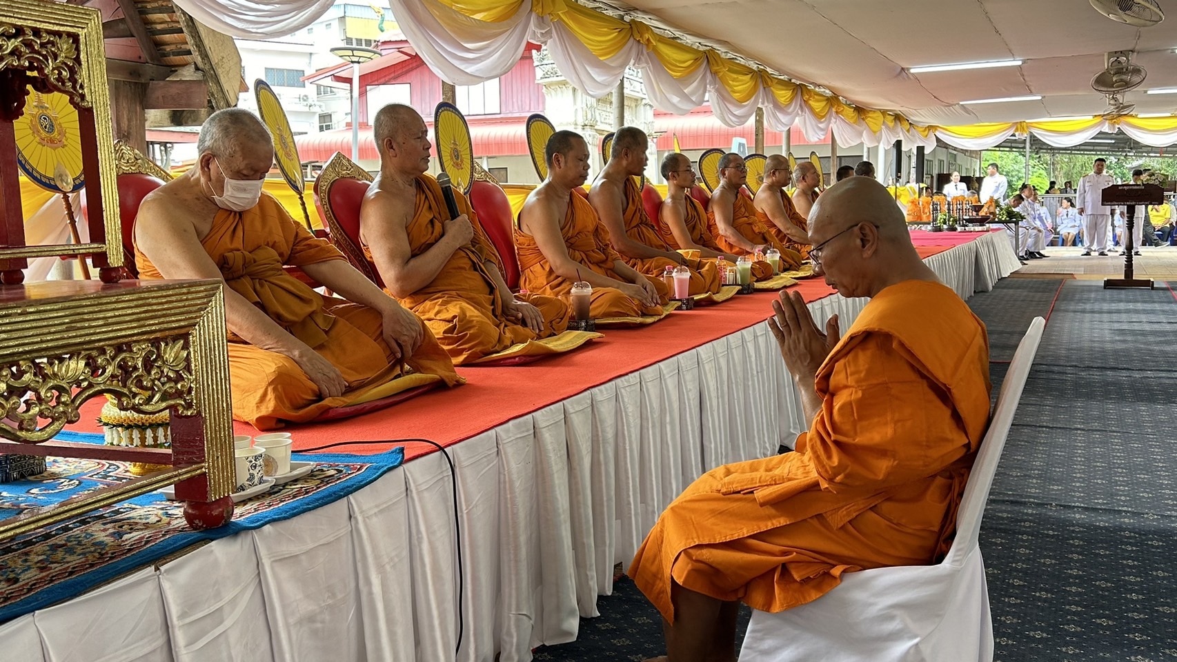 พช.โยสธร ร่วมโครงการบรรพชาอุปสมบทเฉลิมพระเกียรติพระบาทสมเด็จพระเจ้าอยู่หัว เนื่องในโอกาสมหามงคลเฉลิมพระชนมพรรษา 6 รอบ 28 กรกฎาคม 2567