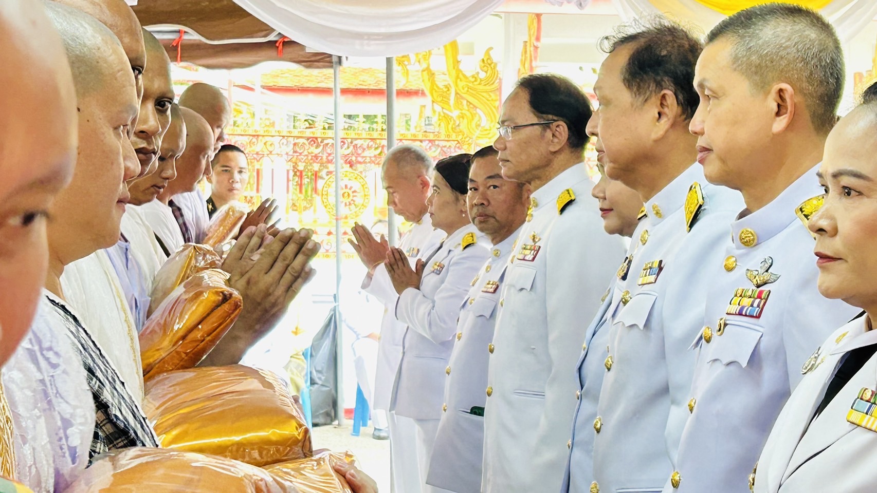 พช.โยสธร ร่วมโครงการบรรพชาอุปสมบทเฉลิมพระเกียรติพระบาทสมเด็จพระเจ้าอยู่หัว เนื่องในโอกาสมหามงคลเฉลิมพระชนมพรรษา 6 รอบ 28 กรกฎาคม 2567