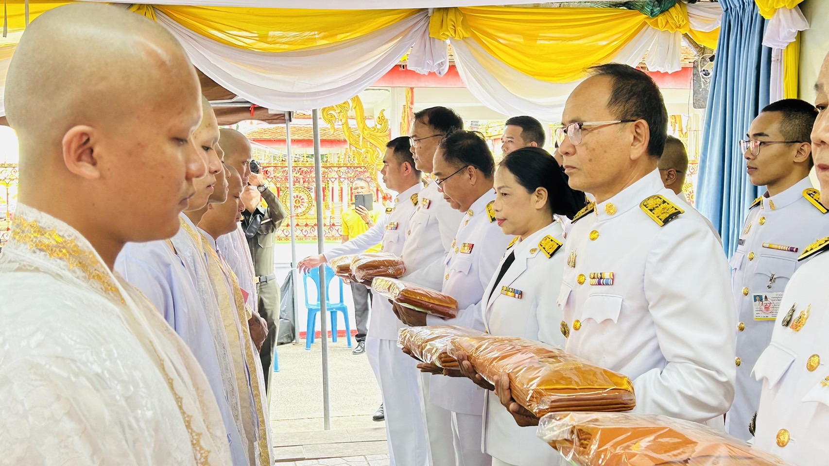 พช.โยสธร ร่วมโครงการบรรพชาอุปสมบทเฉลิมพระเกียรติพระบาทสมเด็จพระเจ้าอยู่หัว เนื่องในโอกาสมหามงคลเฉลิมพระชนมพรรษา 6 รอบ 28 กรกฎาคม 2567