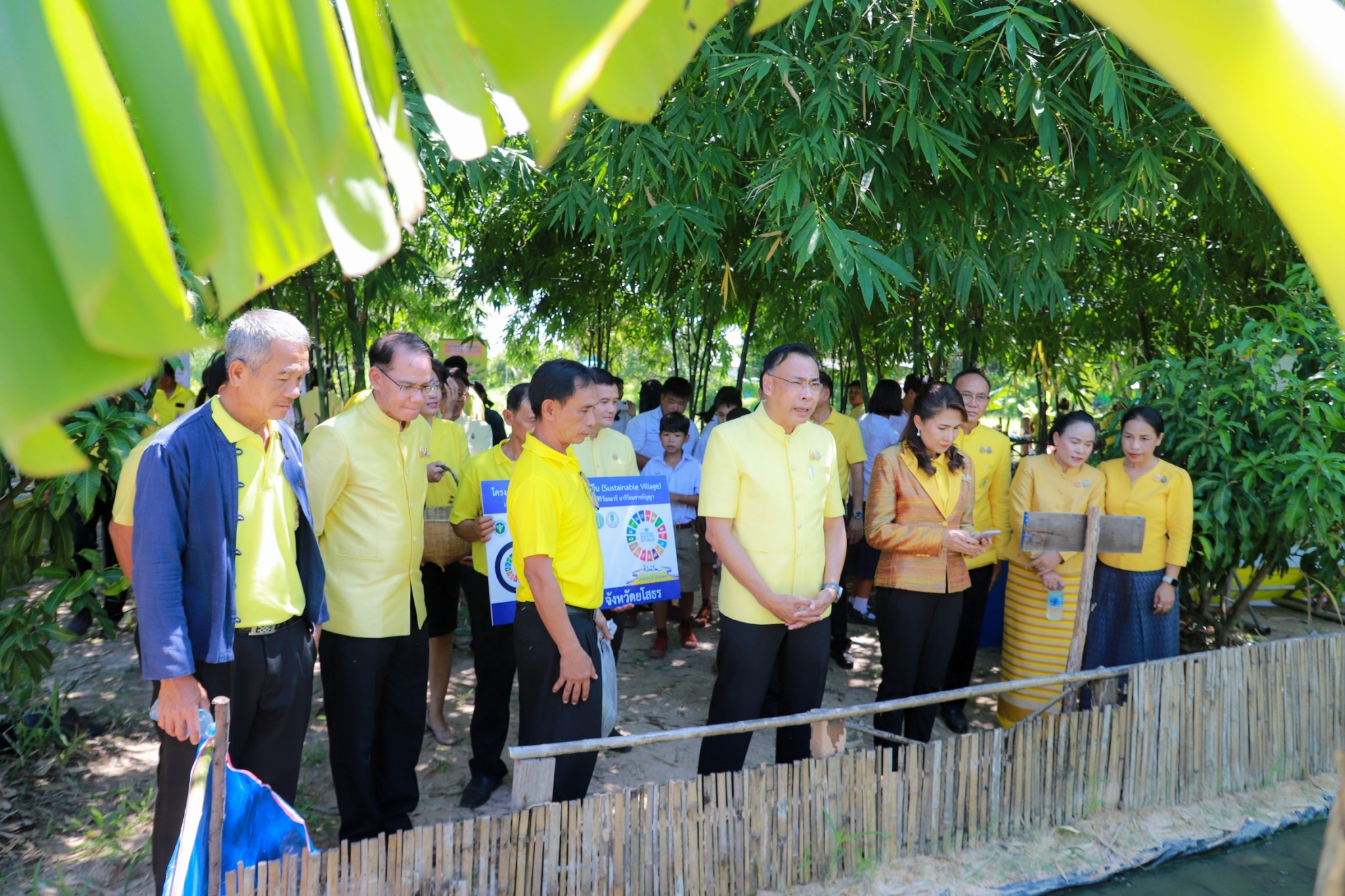 จังหวัดยโสธร จัดโครงการโคกหนองนา อารยเกษตร เฉลิมพระเกียรติพระบาทสมเด็จพระเจ้าอยู่หัวเนื่องในโอกาสพระราชพิธีมหามงคลเฉลิมพระชนมพรรษา 6 รอบ 28 กรกฎาคม 2567
