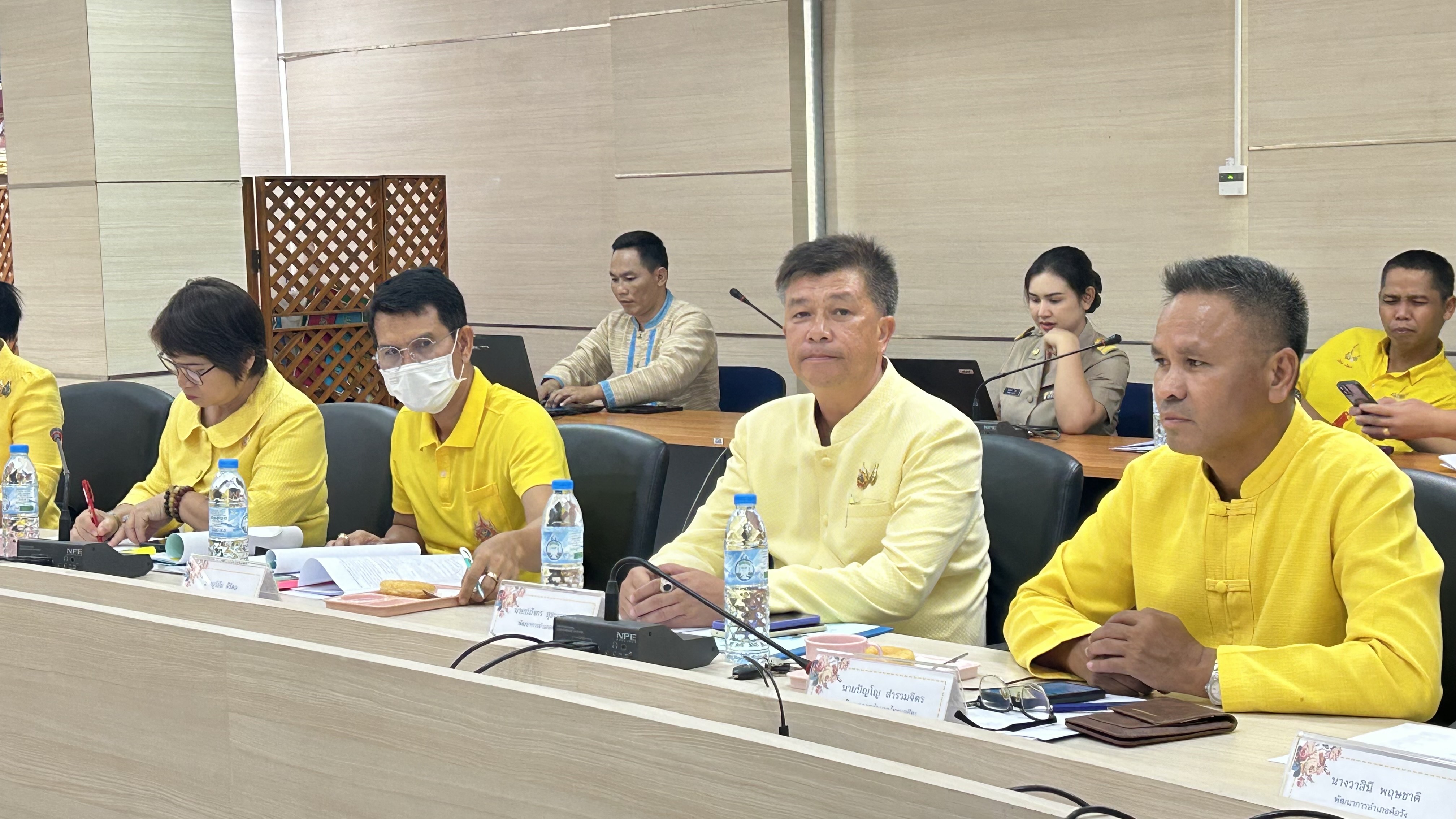 ผู้ตรวจราชการกรมการพัฒนาชุมชน ติดตามการขับเคลื่อนงานตามภารกิจสำคัญกรมการพัฒนาชุมชน สำนักงานพัฒนาชุมชนจังหวัดยโสธร