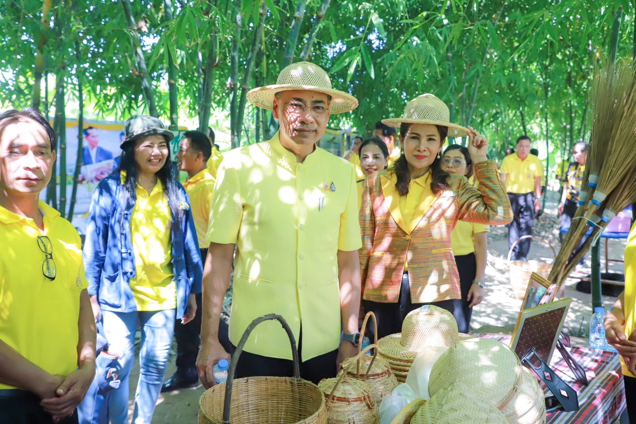 จังหวัดยโสธร จัดโครงการโคกหนองนา อารยเกษตร เฉลิมพระเกียรติพระบาทสมเด็จพระเจ้าอยู่หัวเนื่องในโอกาสพระราชพิธีมหามงคลเฉลิมพระชนมพรรษา 6 รอบ 28 กรกฎาคม 2567
