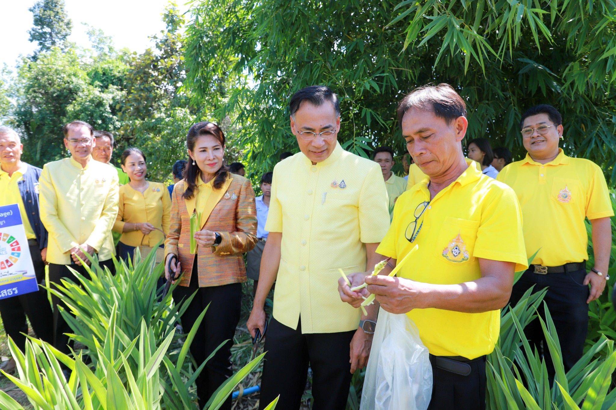 จังหวัดยโสธร จัดโครงการโคกหนองนา อารยเกษตร เฉลิมพระเกียรติพระบาทสมเด็จพระเจ้าอยู่หัวเนื่องในโอกาสพระราชพิธีมหามงคลเฉลิมพระชนมพรรษา 6 รอบ 28 กรกฎาคม 2567