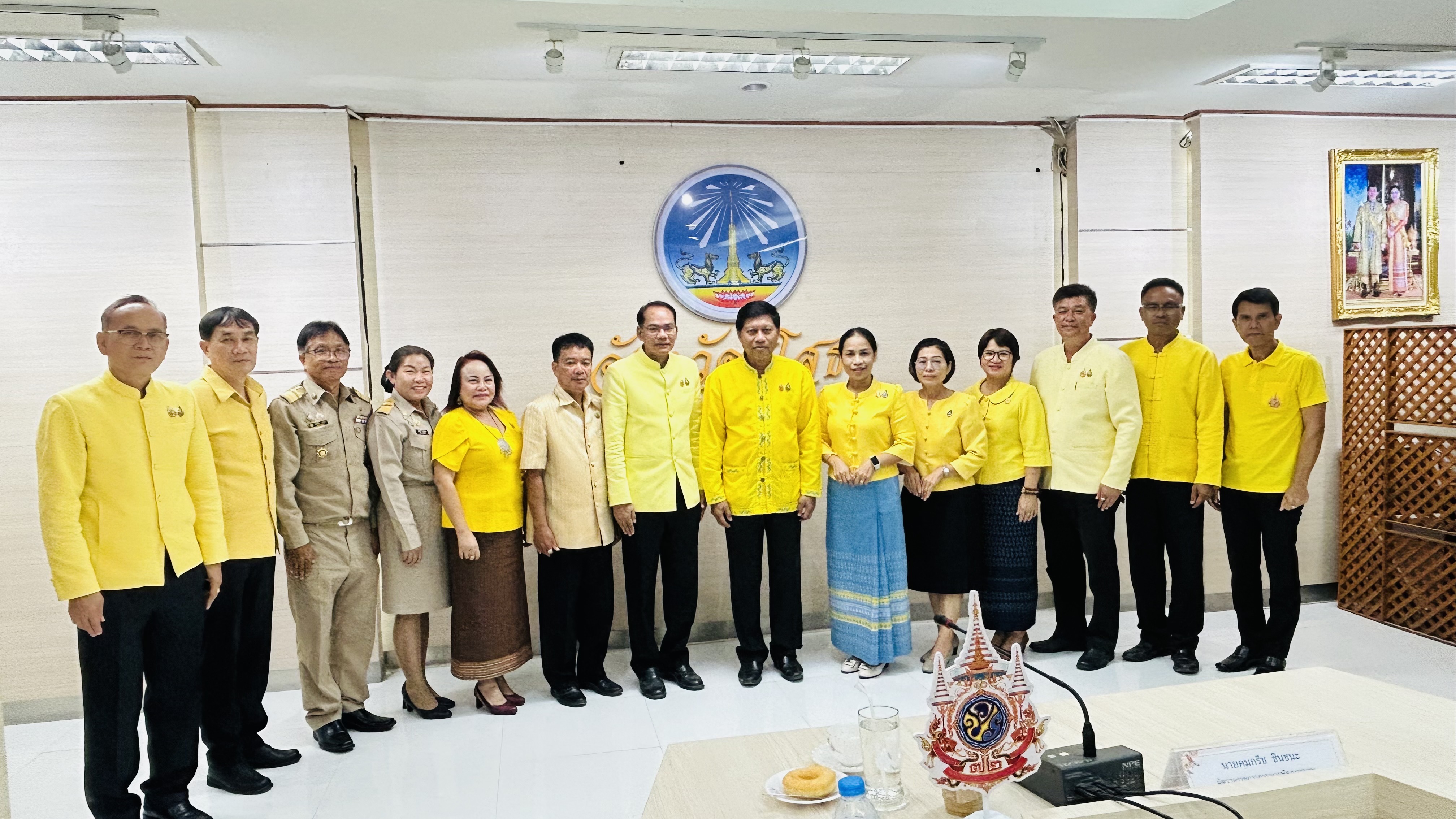 ผู้ตรวจราชการกรมการพัฒนาชุมชน ติดตามการขับเคลื่อนงานตามภารกิจสำคัญกรมการพัฒนาชุมชน สำนักงานพัฒนาชุมชนจังหวัดยโสธร