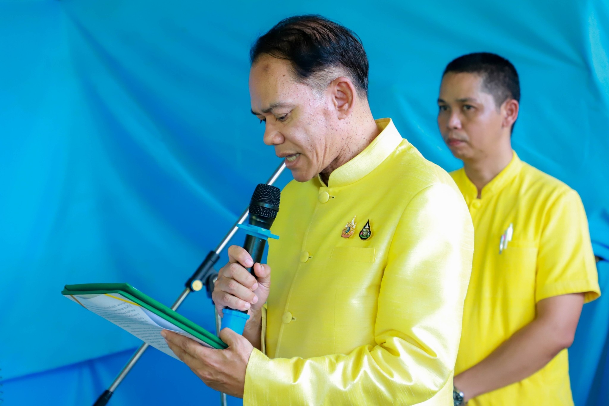จังหวัดยโสธร จัดโครงการโคกหนองนา อารยเกษตร เฉลิมพระเกียรติพระบาทสมเด็จพระเจ้าอยู่หัวเนื่องในโอกาสพระราชพิธีมหามงคลเฉลิมพระชนมพรรษา 6 รอบ 28 กรกฎาคม 2567