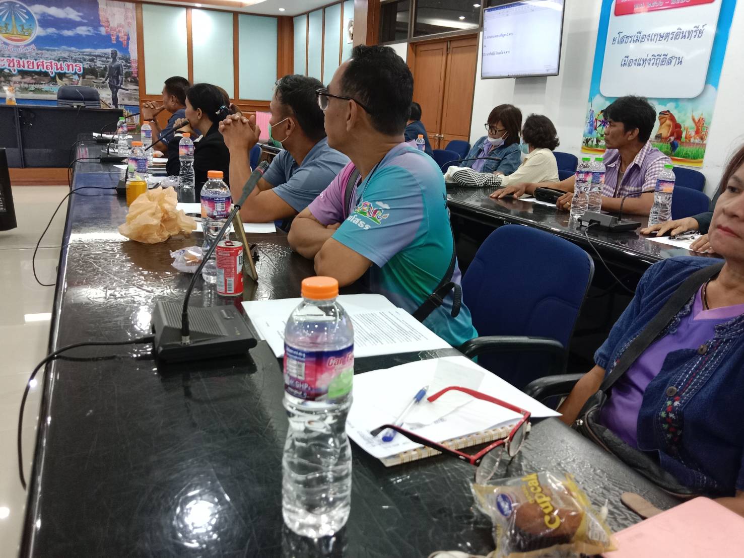 พช.ยโสธร ประชุมคัดเลือกผู้ประกอบการ OTOP ผู้ผลิต และ ผู้ประกอบการ OTOP ชวนชิม เข้าร่วมงาน OTOP City 2024