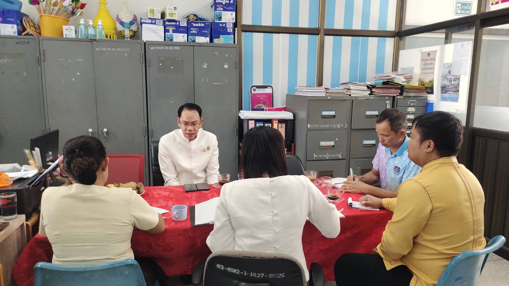 นายบรรลือ พลับพลึง พัฒนาการจังหวัดยโสธร นิเทศ ติดตาม การขับเคลื่อนดำเนินงานพัฒนาชุมชน ประจำปีงบประมาณ พ.ศ. 2568