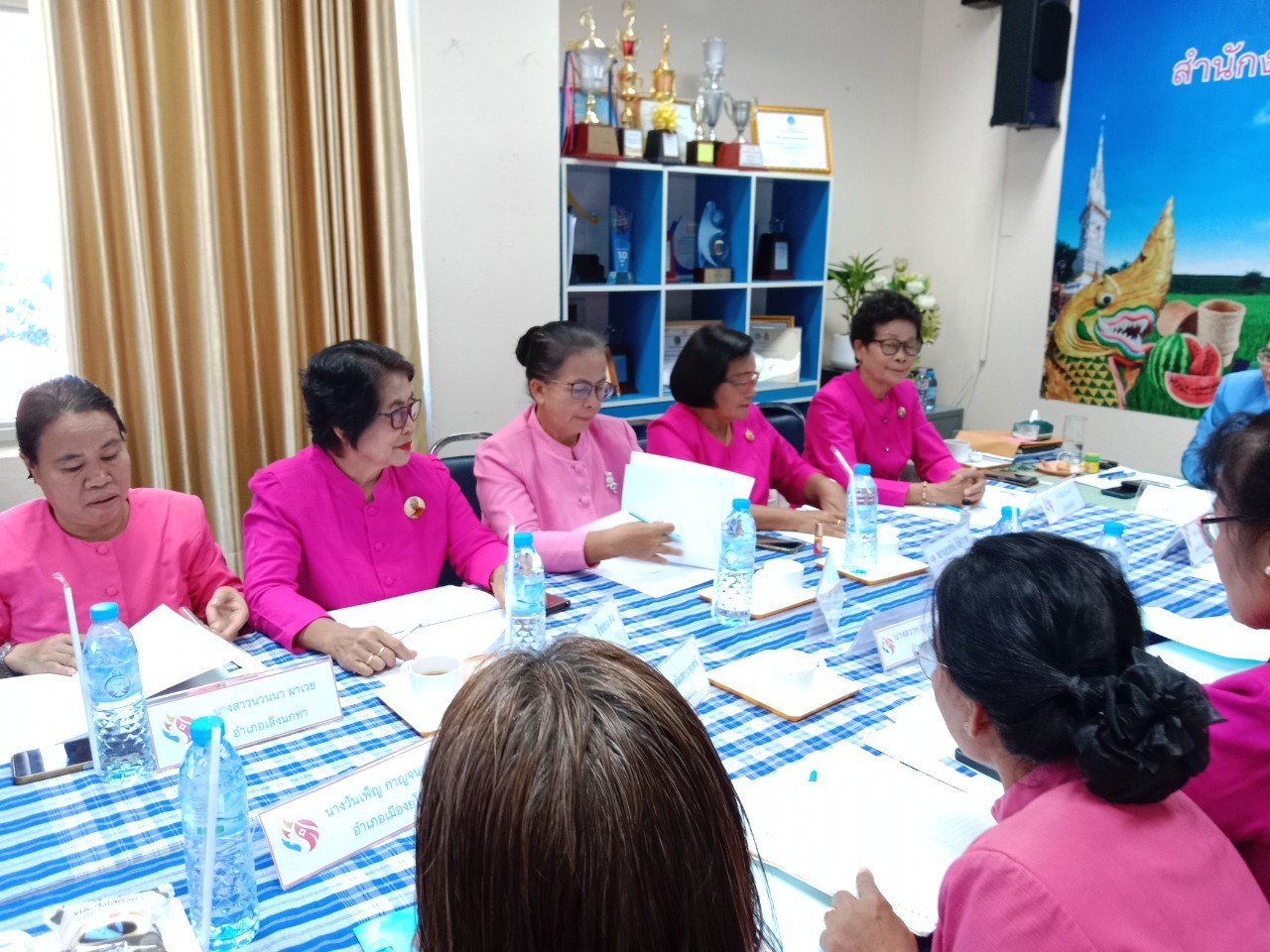 พช.ยโสธร ประชุมตัวแทนคณะทำงานขับเคลื่อนกองทุนพัฒนาบทบาทสตรี/เทศบาล  เพื่อกำหนดทิศทางในการดำเนินงานกองทุนพัฒนาบทบาทสตรี ประจำปี พ.ศ. 2568