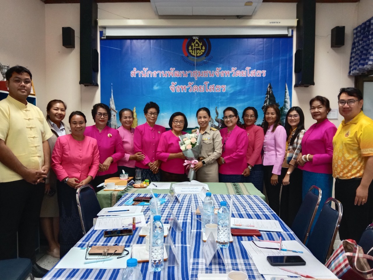 พช.ยโสธร ประชุมตัวแทนคณะทำงานขับเคลื่อนกองทุนพัฒนาบทบาทสตรี/เทศบาล  เพื่อกำหนดทิศทางในการดำเนินงานกองทุนพัฒนาบทบาทสตรี ประจำปี พ.ศ. 2568