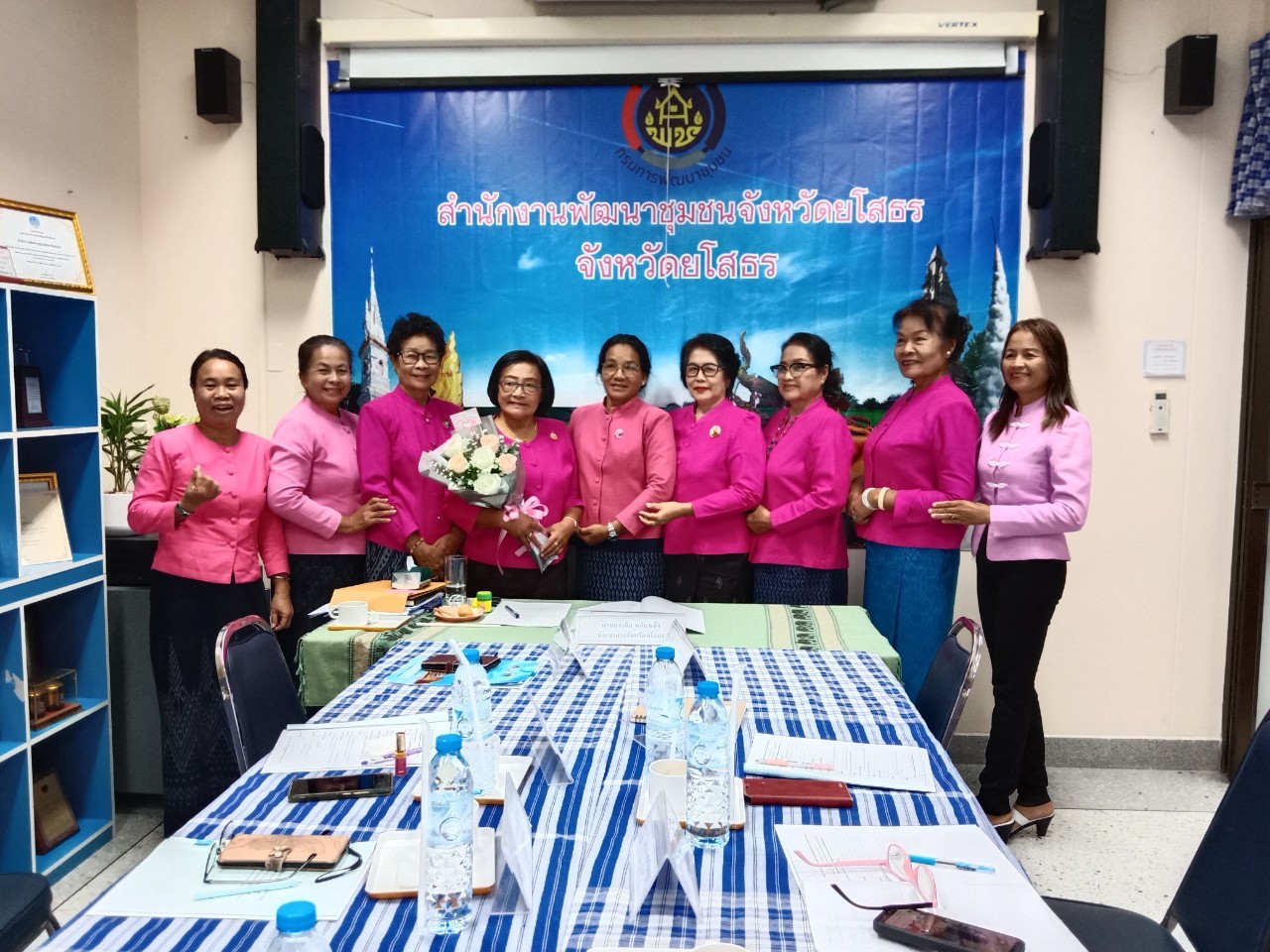 พช.ยโสธร ประชุมตัวแทนคณะทำงานขับเคลื่อนกองทุนพัฒนาบทบาทสตรี/เทศบาล  เพื่อกำหนดทิศทางในการดำเนินงานกองทุนพัฒนาบทบาทสตรี ประจำปี พ.ศ. 2568