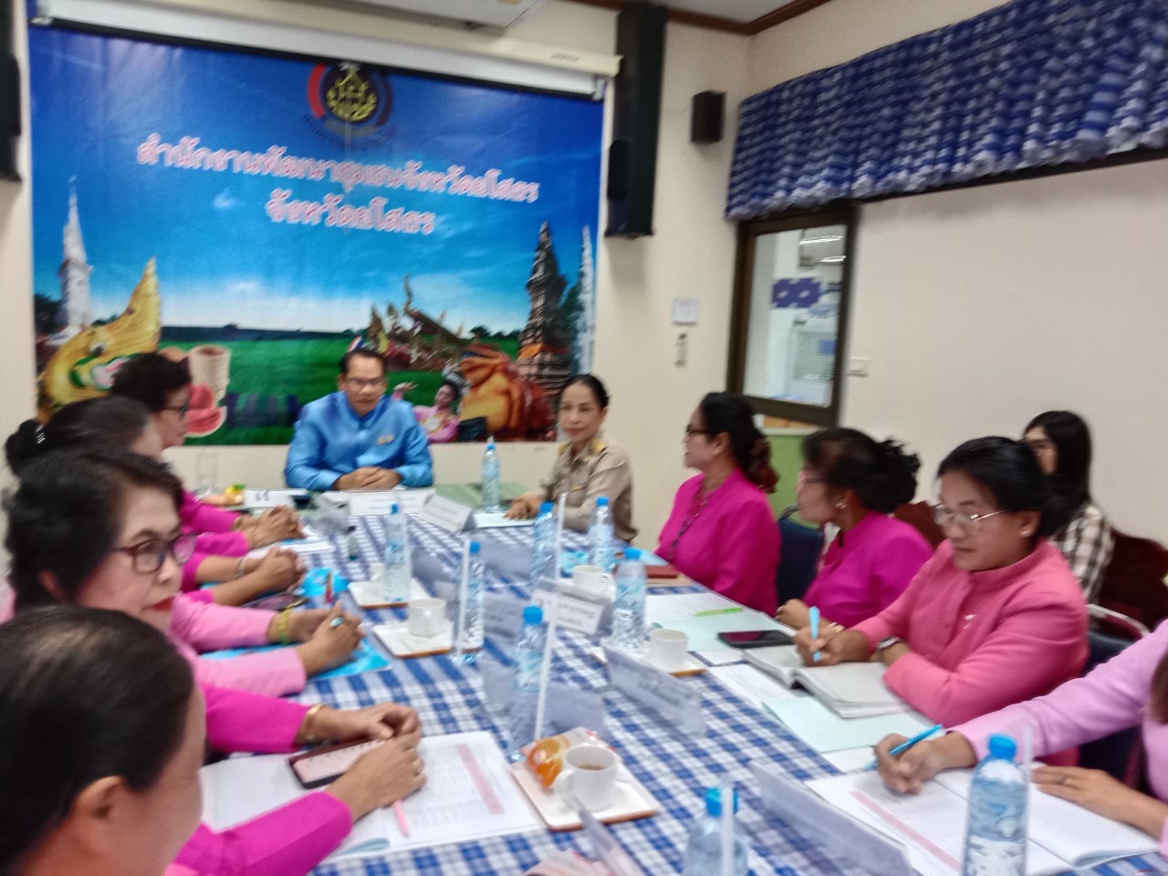 พช.ยโสธร ประชุมตัวแทนคณะทำงานขับเคลื่อนกองทุนพัฒนาบทบาทสตรี/เทศบาล  เพื่อกำหนดทิศทางในการดำเนินงานกองทุนพัฒนาบทบาทสตรี ประจำปี พ.ศ. 2568