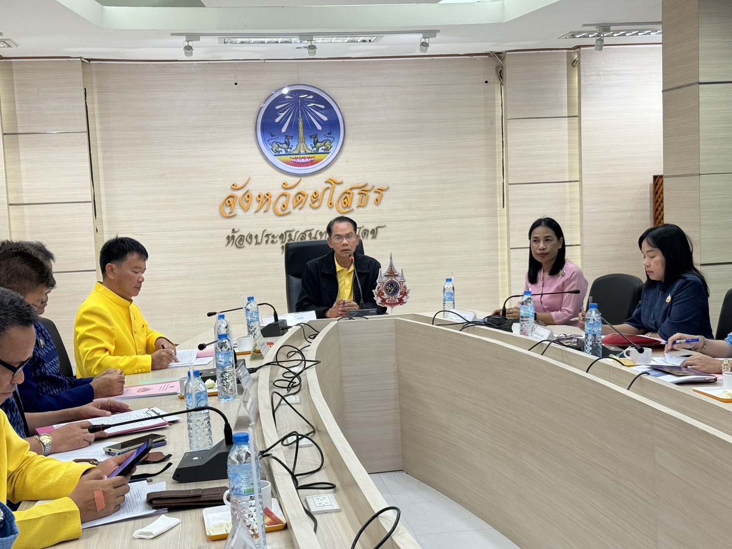 พช.ยโสธร..ประชุมวางแผนการขับเคลื่อนงานพัฒนาชุมชน ประจำปีงบประมาณ พ.ศ. 2568 ประจำเดือนพฤศจิกายน 2567