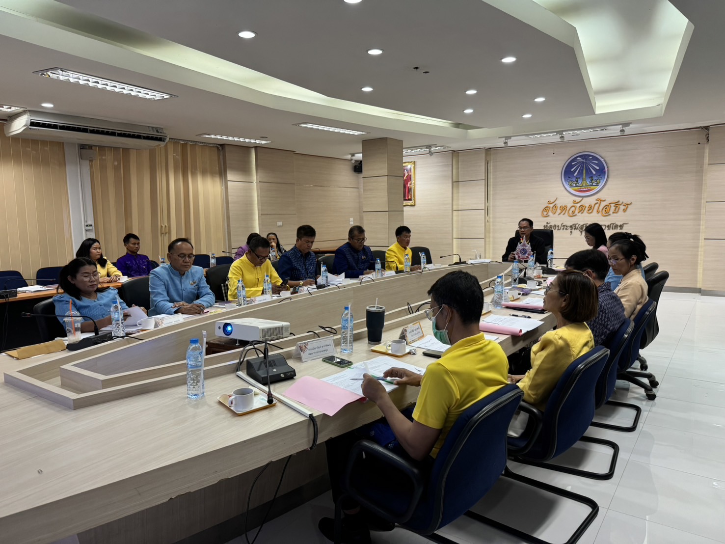 พช.ยโสธร..ประชุมวางแผนการขับเคลื่อนงานพัฒนาชุมชน ประจำปีงบประมาณ พ.ศ. 2568 ประจำเดือนพฤศจิกายน 2567