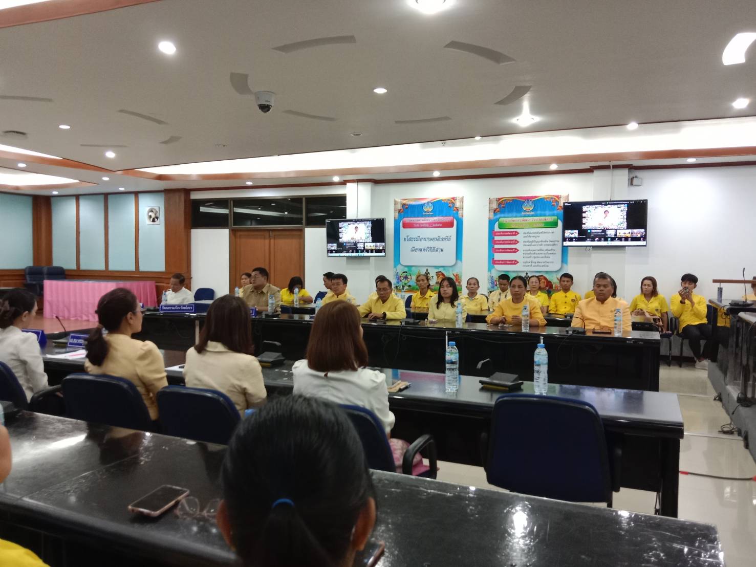 🌼พช.ยโสธร🌼 ร่วมกิจกรรมเนื่องในโอกาสวันคล้ายพระบรมราชสมภพพระบาทสมเด็จพระบรมชนกาธิเบศร มหาภูมิพลอดุลยเดชมหาราช บรมนาถบพิตร วันชาติ และวันพ่อแห่งชาติ 5 ธันวาคม 2567