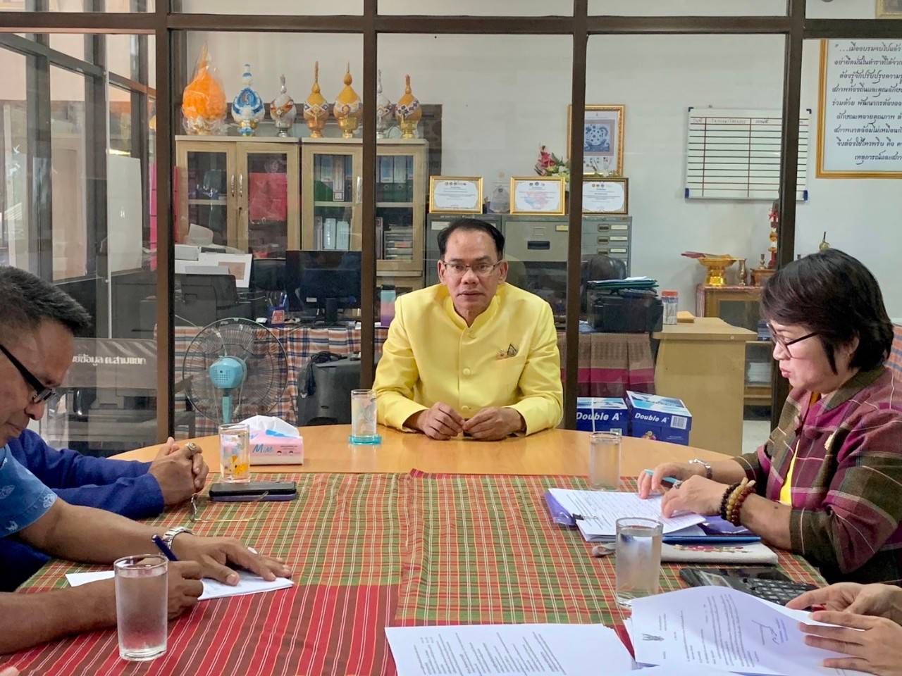 🌼พช.ยโสธร🌼 ติดตาม และนิเทศงาน การดำเนินงานตามโครงการยุทธศาสตร์ ปีงบประมาณ 2568 และความก้าวหน้าโครงการพัฒนาพื้นที่ต้นแบบการพัฒนาคุณภาพชีวิตตามหลักทฤษฎีใหม่ประยุกต์สู่โคกหนองนา