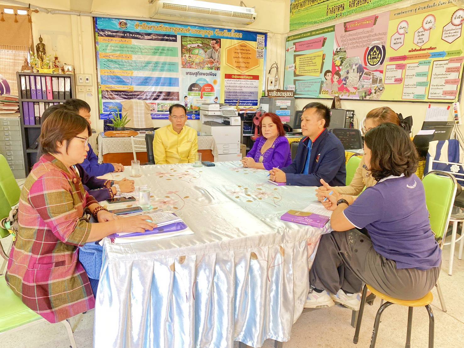 🌼พช.ยโสธร🌼 ติดตาม นิเทศงานเตรียมความพร้อมการดำเนินกิจกรรมตามแผนปฏิบัติงานและแผนการใช้จ่ายงบประมาณ ประจำปีงบประมาน 2568