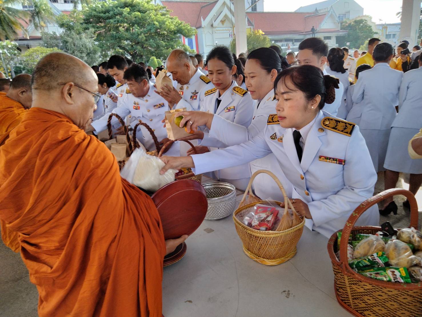 🌼พช ยโสธร🌼 เข้าร่วมกิจกรรมเนื่องในวันคล้ายวันพระบรมราชสมภพ พระบาทสมเด็จพระบรมชนกาธิเบศร มหาภูมิพลอดุลยเดชมหาราช บรมนาถบพิตรวันชาติ และวันพ่อแห่งชาติ 5 ธันวาคม