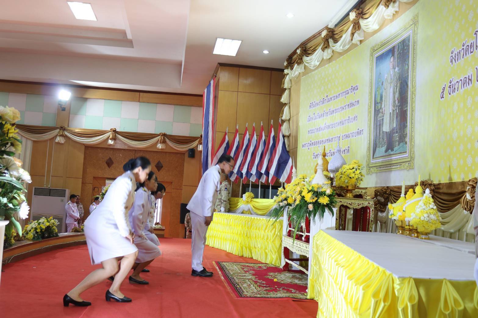 🌼พช ยโสธร🌼 เข้าร่วมกิจกรรมเนื่องในวันคล้ายวันพระบรมราชสมภพ พระบาทสมเด็จพระบรมชนกาธิเบศร มหาภูมิพลอดุลยเดชมหาราช บรมนาถบพิตรวันชาติ และวันพ่อแห่งชาติ 5 ธันวาคม 2567