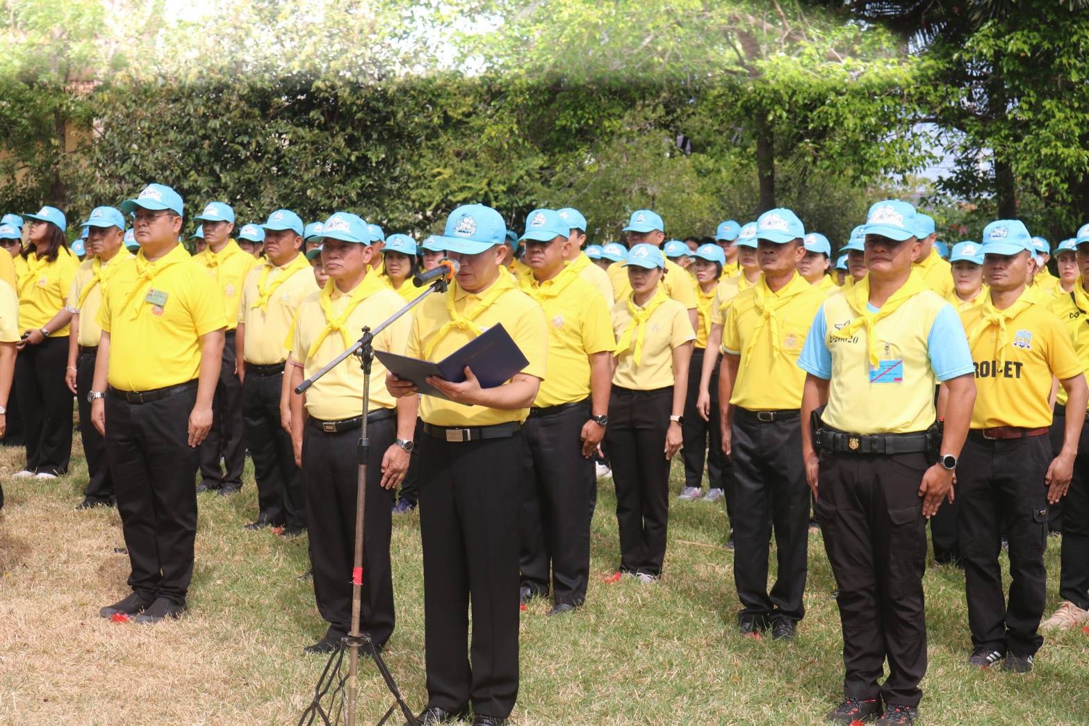 🌼พช ยโสธร🌼 เข้าร่วมกิจกรรมเนื่องในวันคล้ายวันพระบรมราชสมภพ พระบาทสมเด็จพระบรมชนกาธิเบศร มหาภูมิพลอดุลยเดชมหาราช บรมนาถบพิตรวันชาติ และวันพ่อแห่งชาติ 5 ธันวาคม 2567