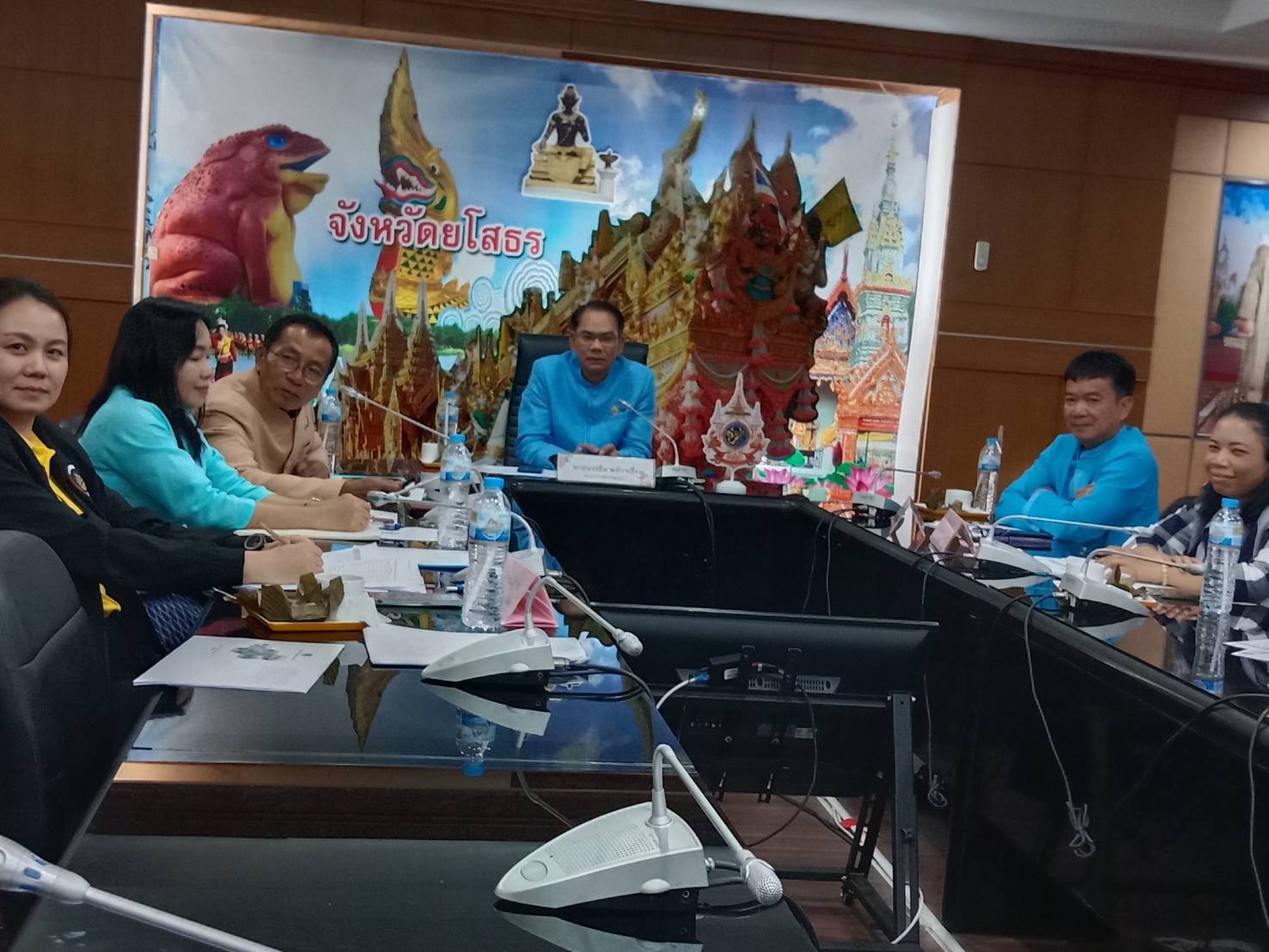 🔶พช.ยโสธร🔶 จัดคัดเลือกพื้นที่ตำบลเป้าหมายในการดำเนินการจัดทำสารสนเทศตำบลต้นแบบเพื่อพัฒนาคุณภาพชีวิตประจำปีงบประมาณ พ.ศ 2568